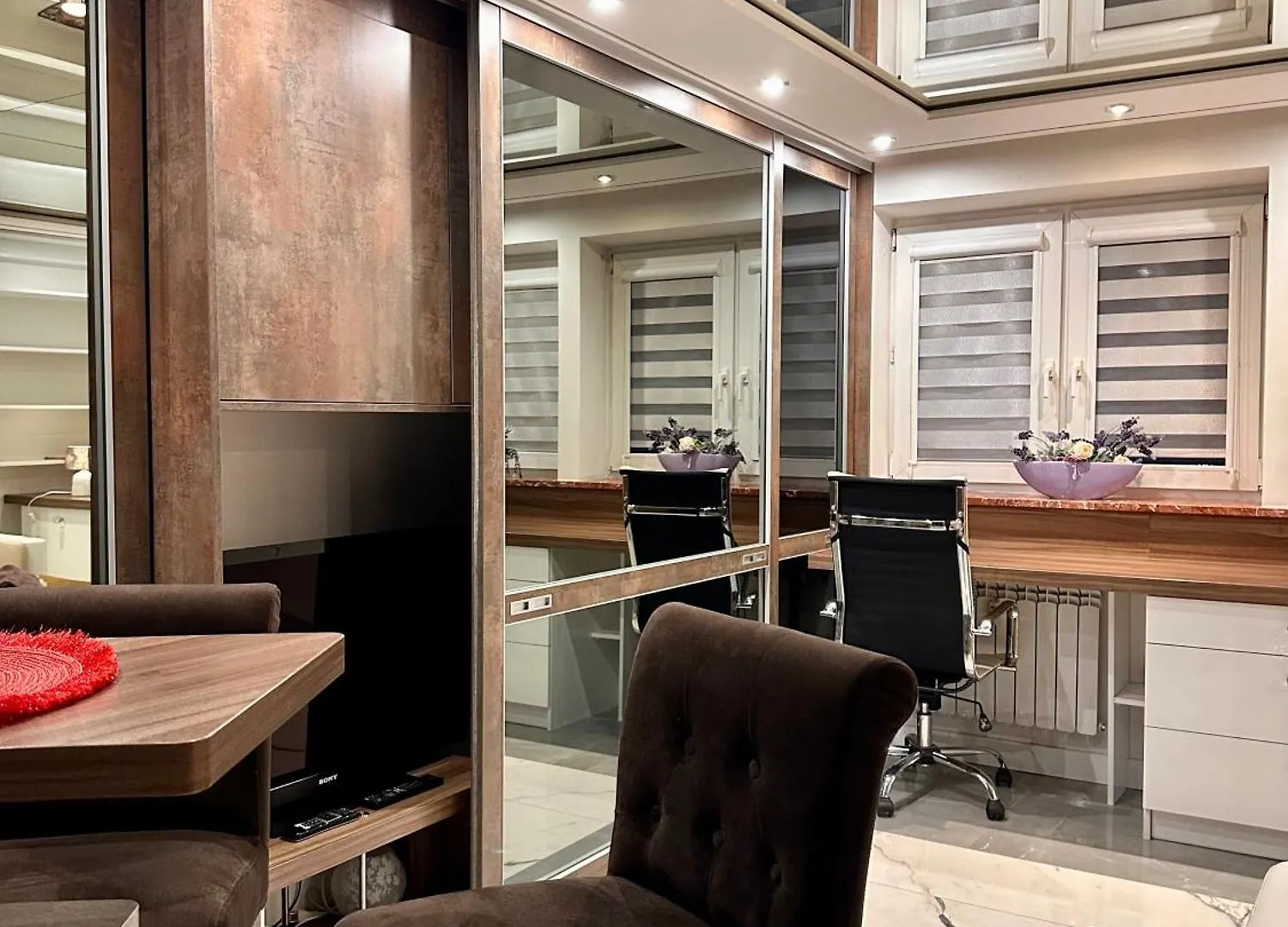 Апартаменты Apartament Lustrzany Centrum Варшава